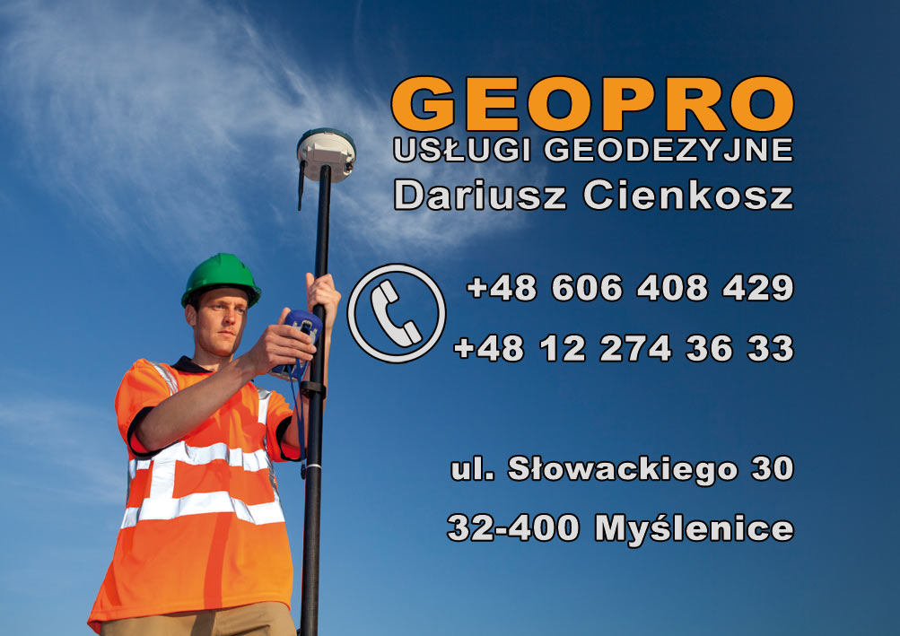 GEOPRO usługi geodezyjne